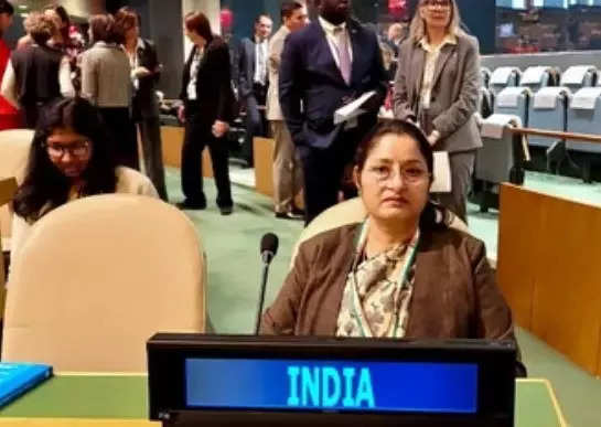 <p>Union Minister for Women and Child Development Annapurna Devi was at the UN headquarters on Wednesday to attend an event organised on the sidelines of the 69th session of the Commission on the Status of Women (CSW).</p>