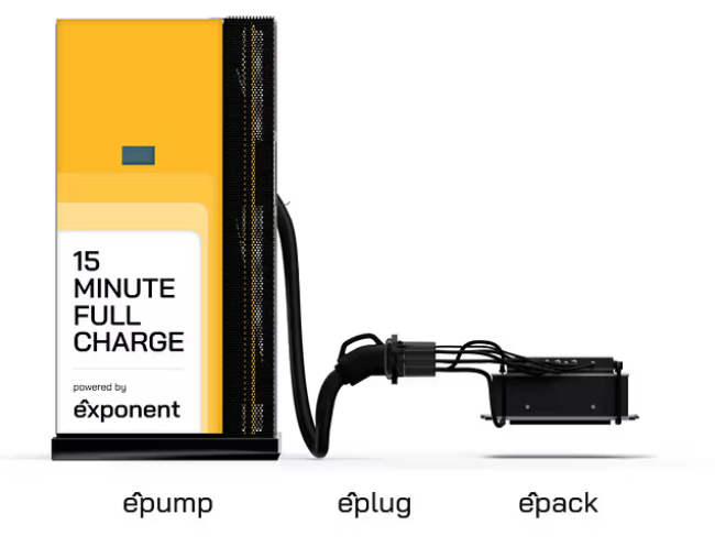 <p>Exponent Energy's 1MW charging solution debuted alongside the Veera Mahasamrat electric bus launch in August 2024.</p>