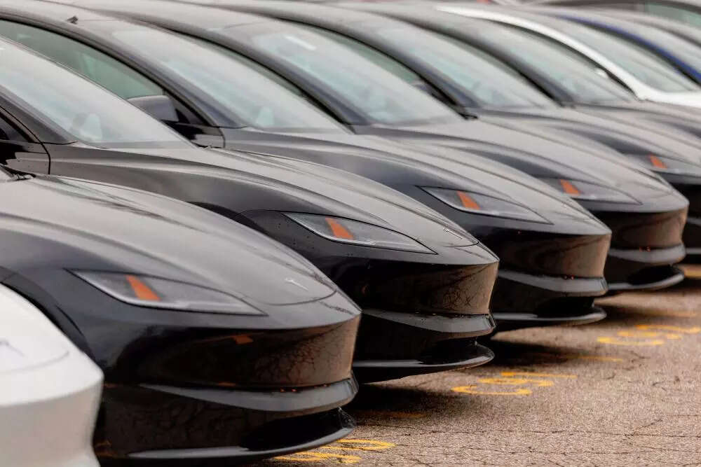 <p>Tesla has said it expects the vehicle business to return to growth this year, after a small drop in 2024.</p>