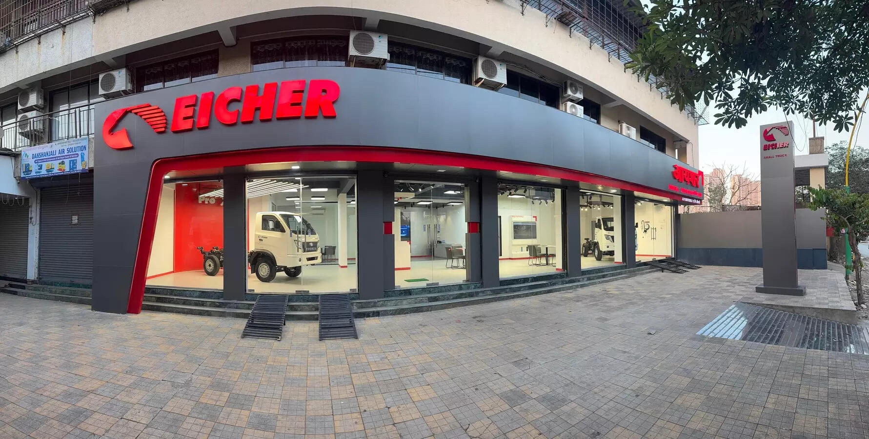 <p>The facility also features dedicated EV charging infrastructure, including fast and slow chargers, and EV-specific service bays to meet the growing demand for electric small trucks.</p>