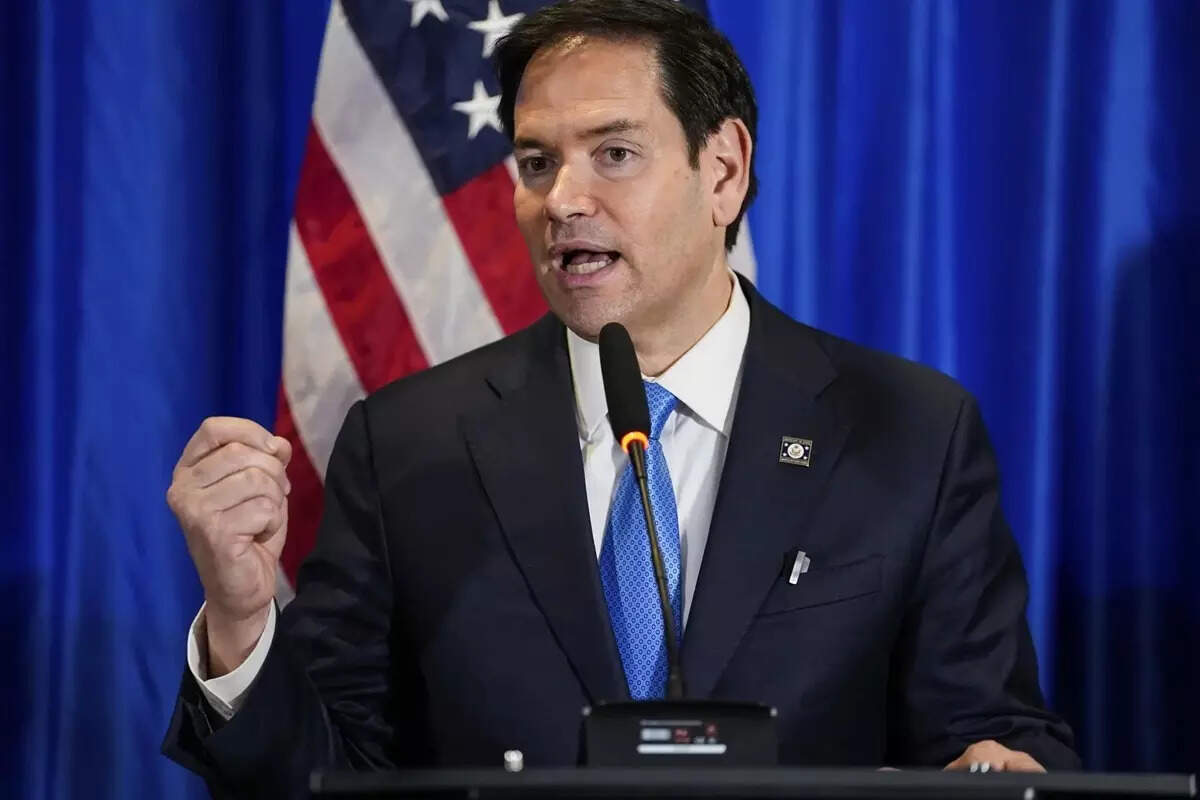 <p>US Secretary of State Marco Rubio</p>