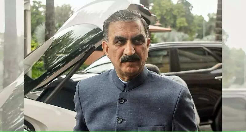 <p>Chief minister Sukhvinder Singh Sukhu<br></p>
