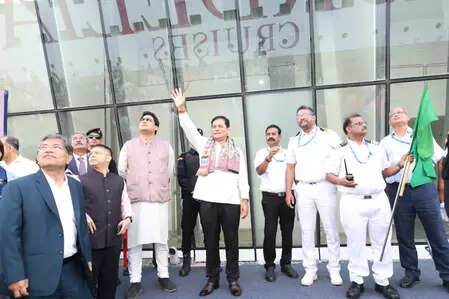 <p>Mumbai, April 21 (IANS) Union Minister of Ports, Shipping and Waterways, Sarbananda Sonowal, on Monday, flagged off cruise operations from the Mumbai International Cruise Terminal (MICT), India’s largest cruise terminal.</p>