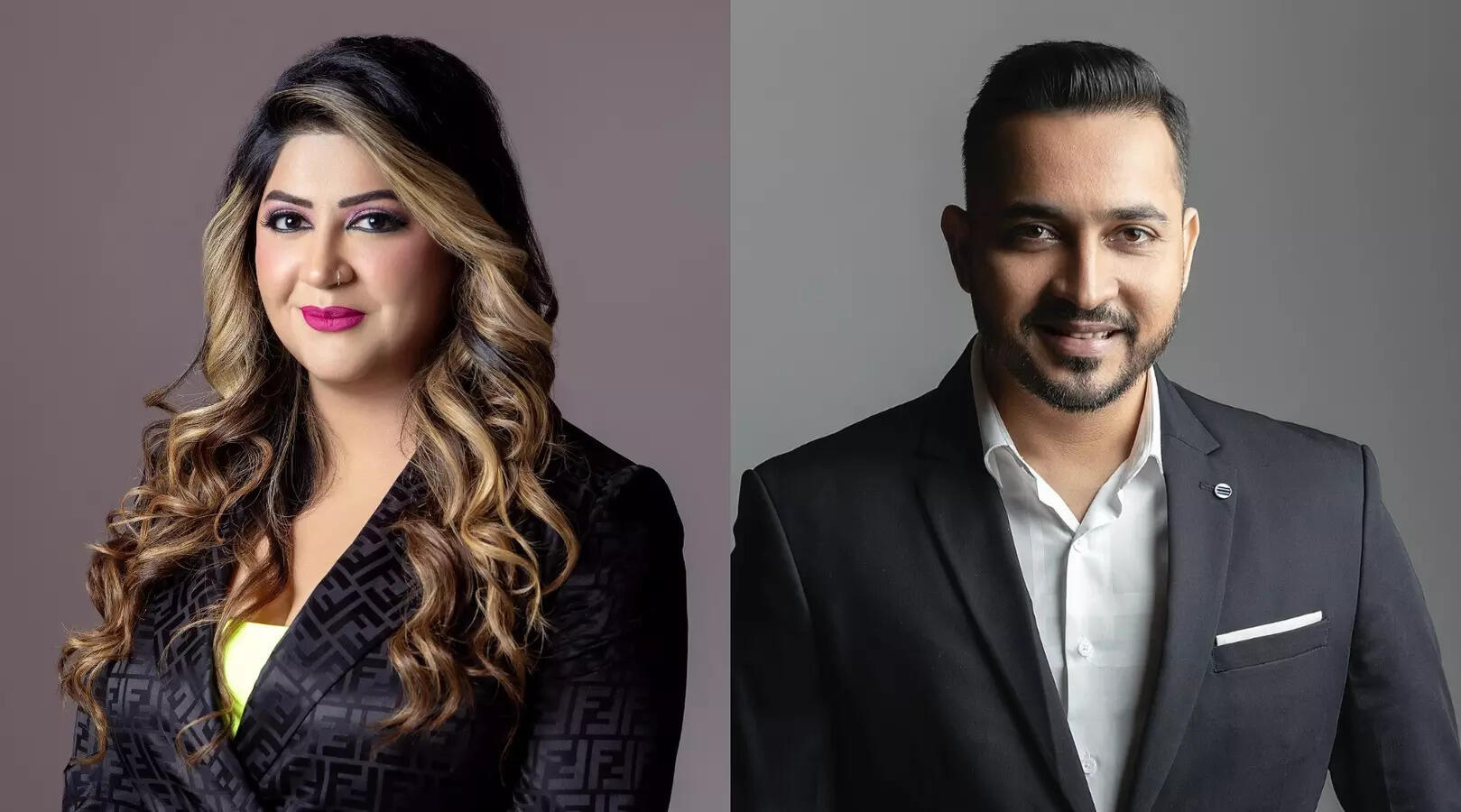 <p>(L to R) Aksha Kambhoj, executive chairperson, Aspect Global Ventures and Hitesh Keswani, managing director, Aspect Global Ventures<span class