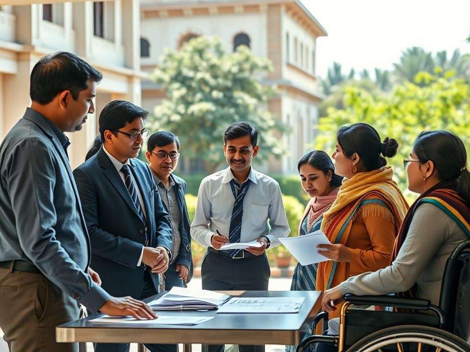 <p>The UGC committee, chaired by Prof Ajay Kumar Singh of Delhi University (DU), included Prof Sangita Agrawal from Baba Bhimrao Ambedkar University, Bihar, and Chandra Prakash, section officer, UGC. The members were given a detailed presentation showcasing the AU's infrastructural advancements and policy measures aimed at promoting accessibility, inclusion and equal opportunity for PwDs.<br></p>