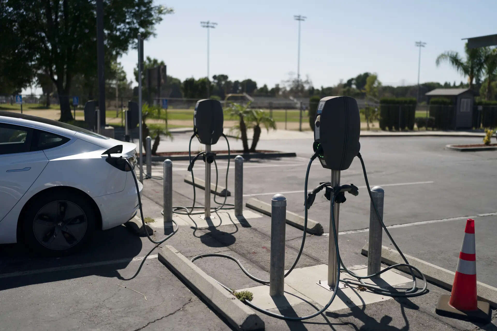 <p>In February, the US Transportation Department said it was suspending the EV charging program and rescinding approval of state EV charging plans pending a new review.</p>