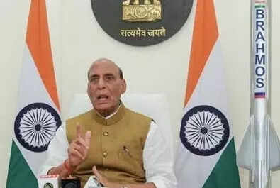 <p>“It is a proof that whenever India acts against terrorism, even the land across the border is not safe for terrorists and their masters,” Rajnath Singh declared.</p>
