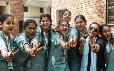 <p>Girls outperformed boys once again, achieving a pass percentage of 95 per cent</p>
