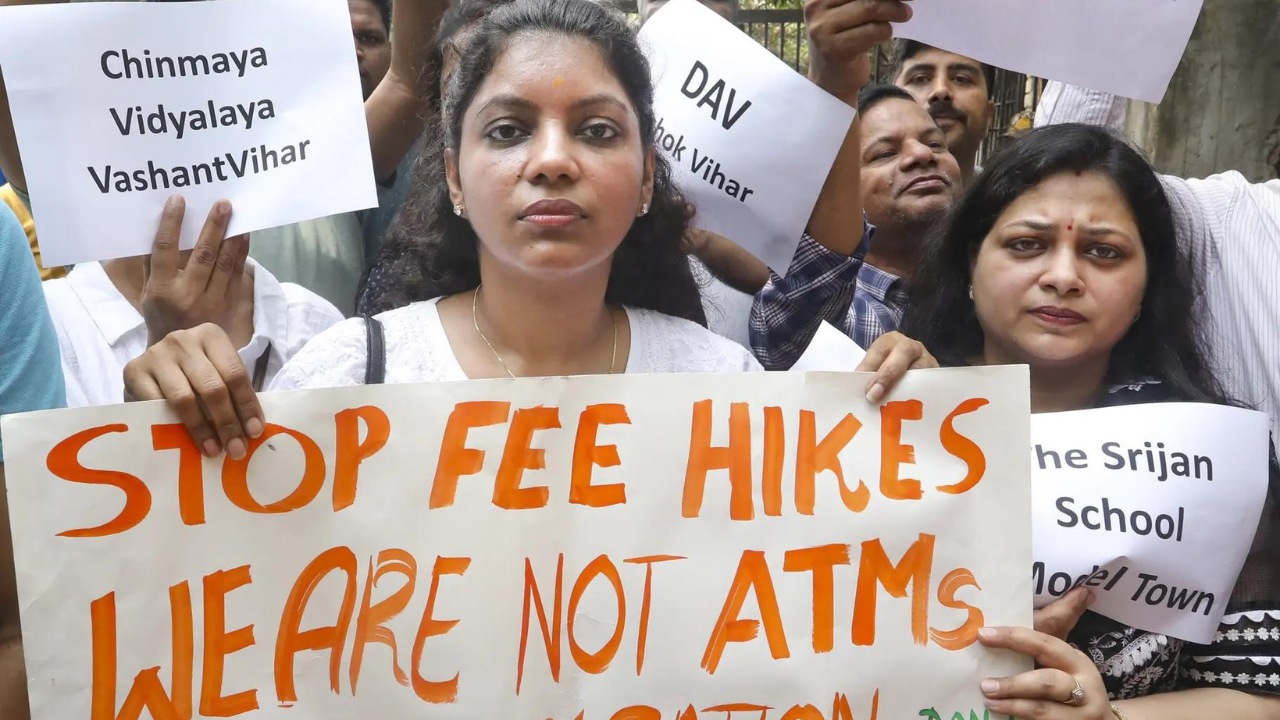 <p>Sources in the education department of Delhi govt said that the bill has been given final shape with provisions such as a Rs 50,000 fine to be imposed by the director of education in the case of each student</p>