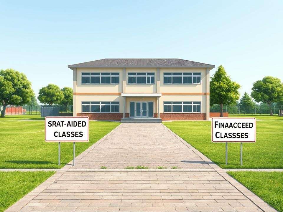 <p>According to informed sources, the school administration deliberately reduced enrolment in the grant-aided Class 9 to nil, effectively shutting it down, to establish grounds for a self-financed alternative. This action contradicts board guidelines, which explicitly prohibit the establishment of self-financed classes where grant-aided classes already exist in the same medium of instruction.</p>