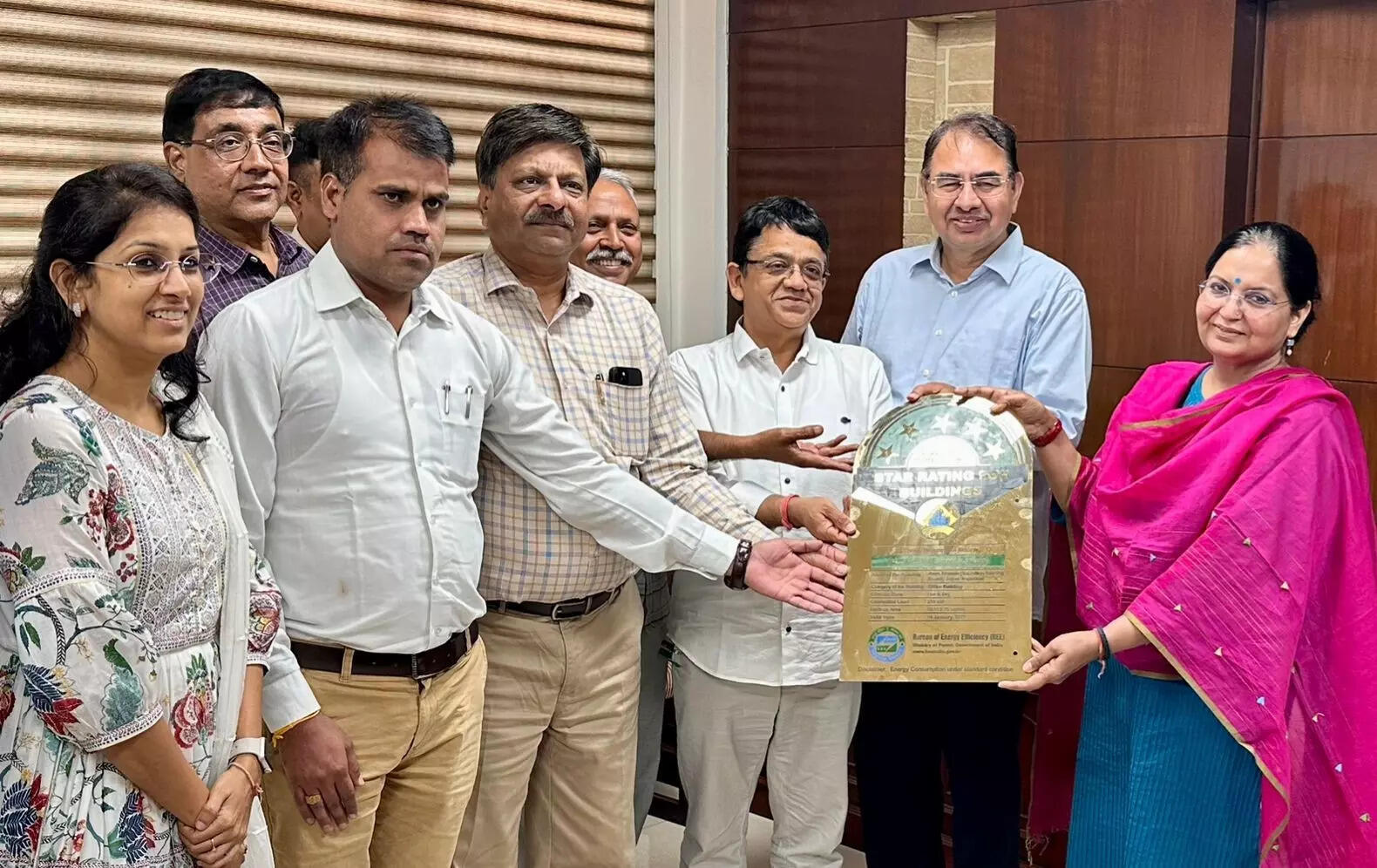 <p>The 5-star rating places ‘Awas Bhawan’ among a limited number of government buildings in India that meet BEE’s highest standards.</p>