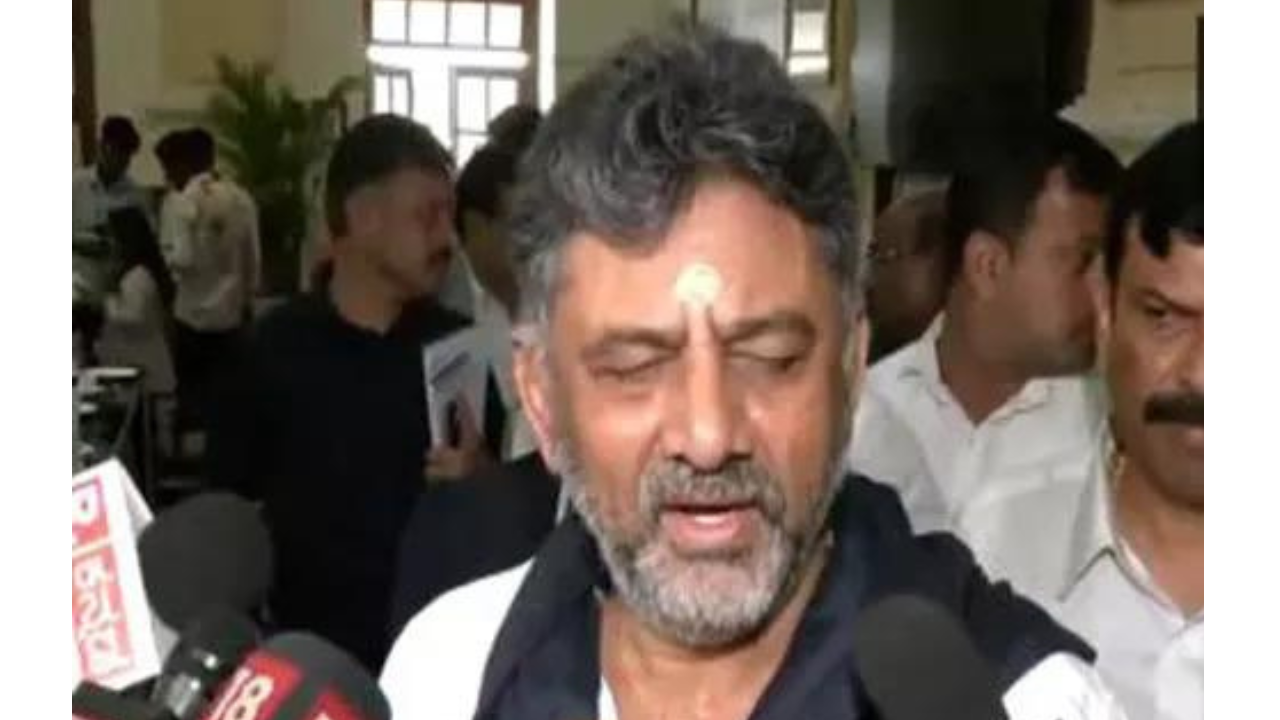 <p>Karnataka Deputy Chief Minister DK Shivakumar </p>
