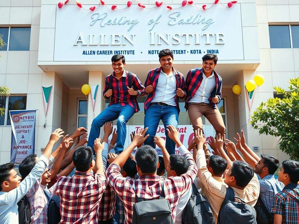 <p>Students of Allen Career Institute secured All India Ranks 1, 2, 6, and 8 in JEE-Advanced, considered one of the toughest in the country, results of which were announced on Monday.</p>