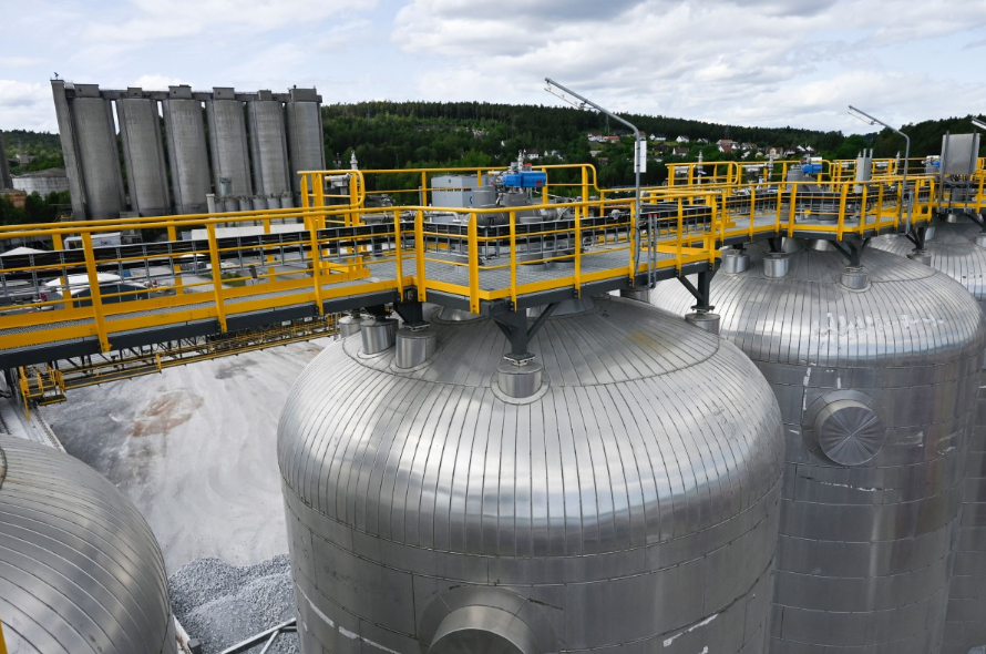 concrete production facility carbon capture