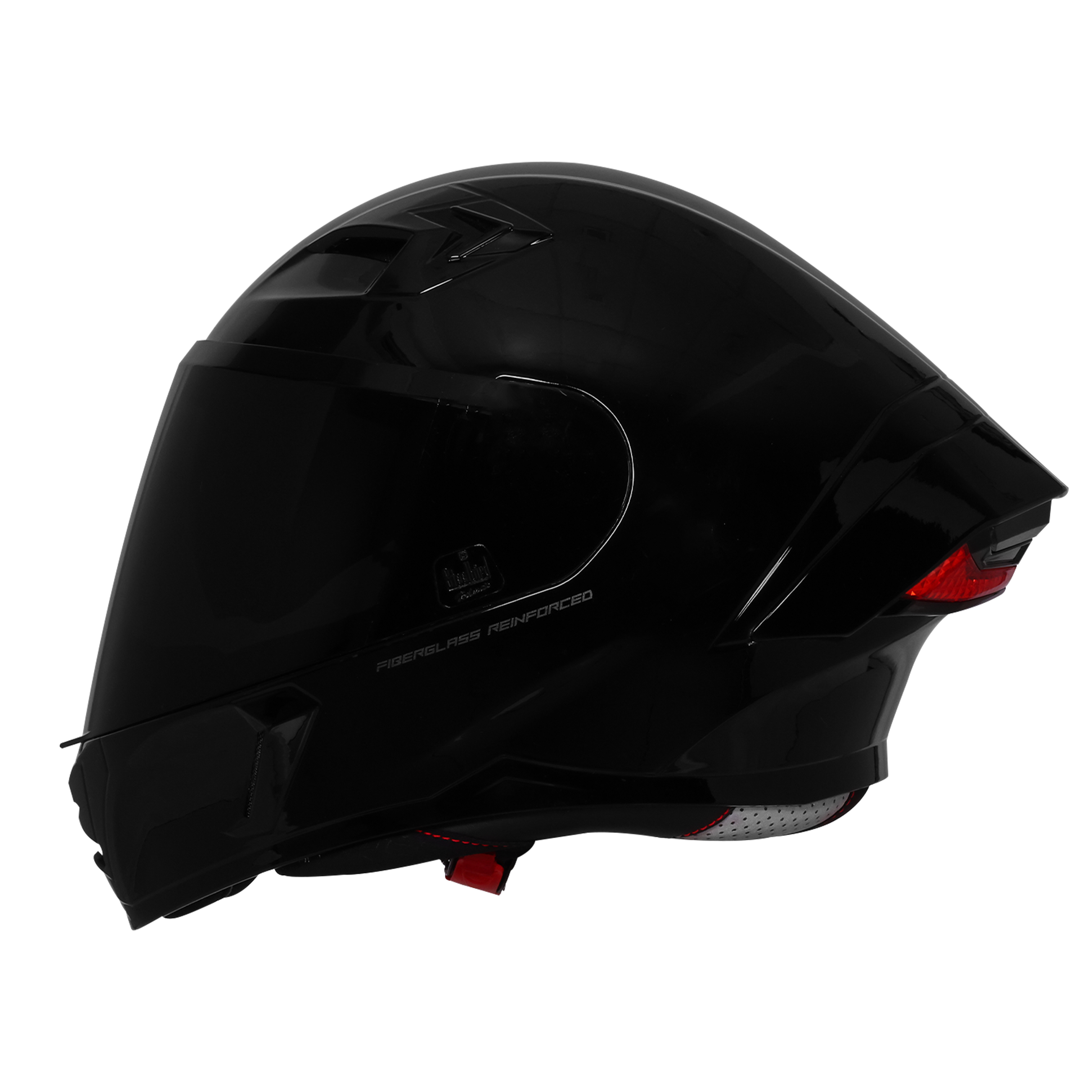 The Tornado helmet features a high-impact ABS outer shell and multi-layer, high-density EPS for shock absorption.
