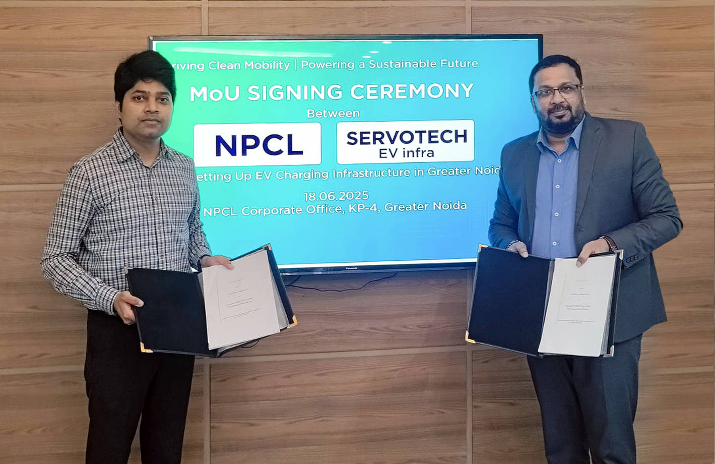 Ervotech EV Infra (Incharz) signs MoU with Noida Power Company Ltd to expand EV charging infrastructure in Greater Noida.