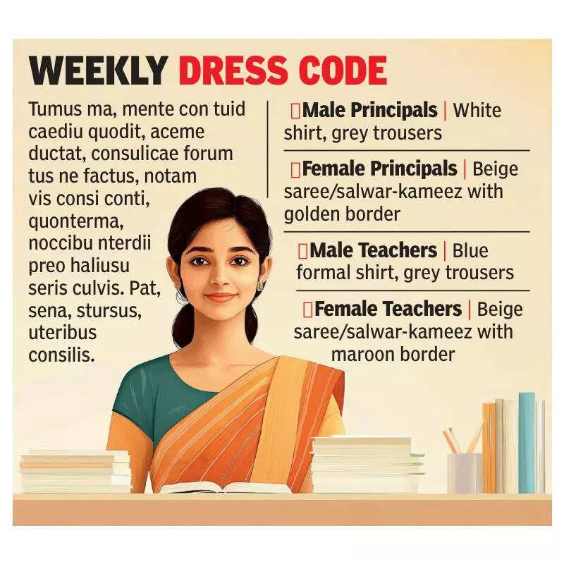 <p>To be followed every Monday and during official school events, the circular says the aim is to promote "professionalism, visual identity, and collective discipline" in the school environment</p>