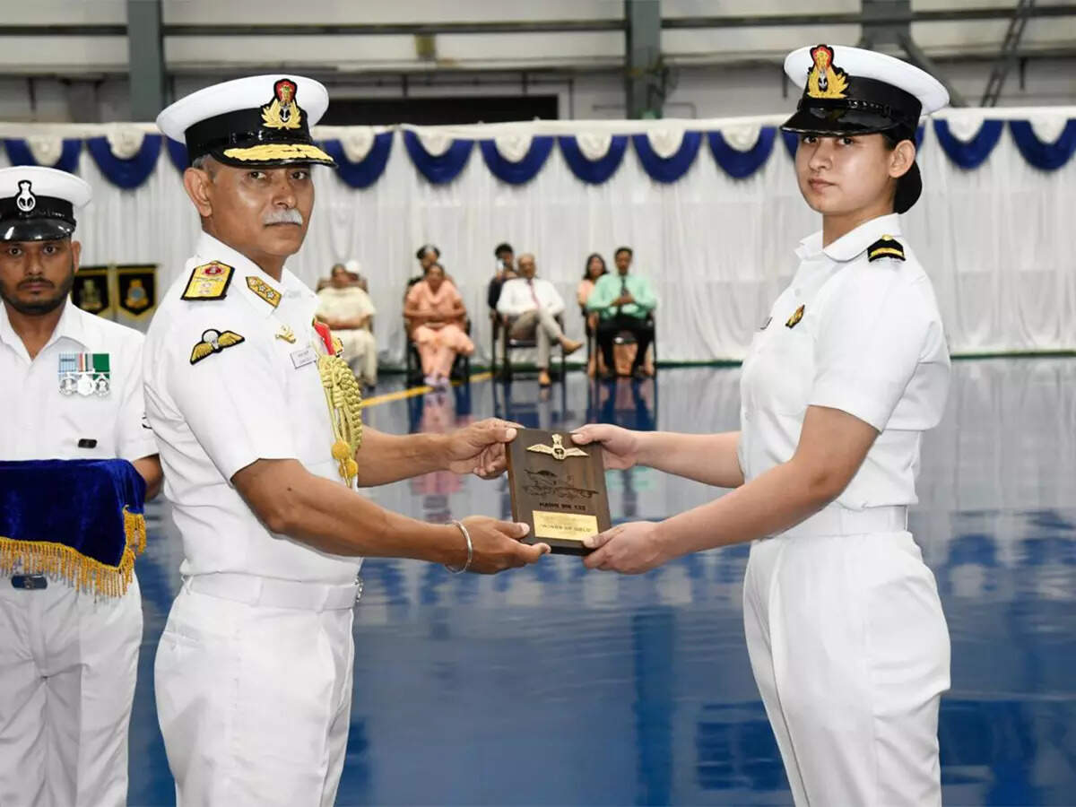 Nari Shakti: Astha Poonia becomes Indian Navy's first woman fighter pilot