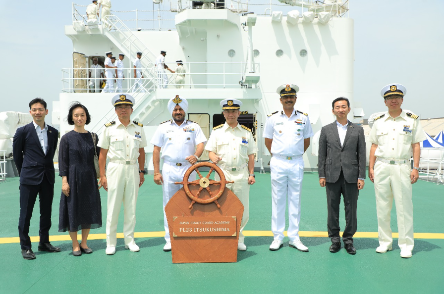 According to the Indian Coast Guard, activities during the port call include courtesy calls, reciprocal ship visits, training sessions, yoga, and sports events.