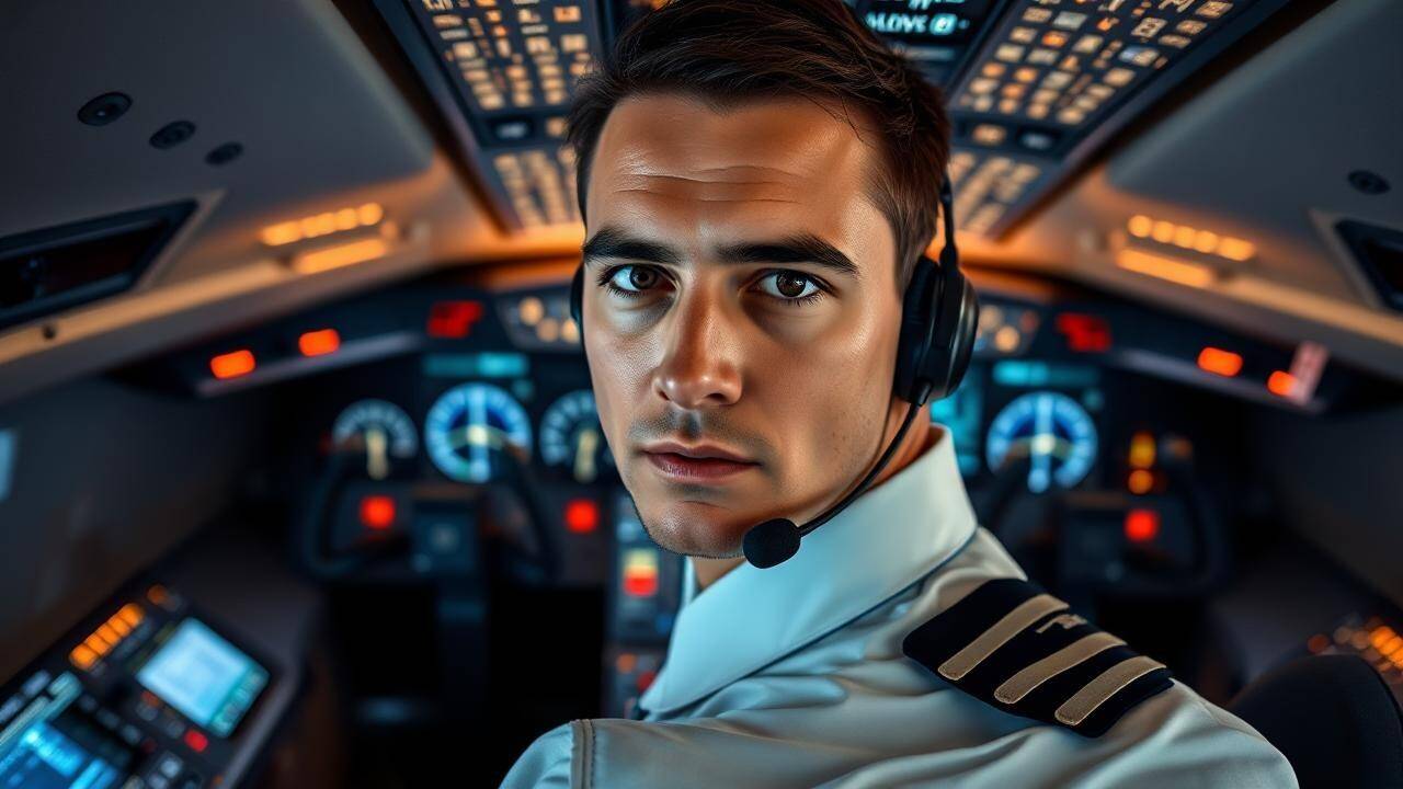 <p>Pilot Focused in Modern Cockpit (AI Image)<br></p>