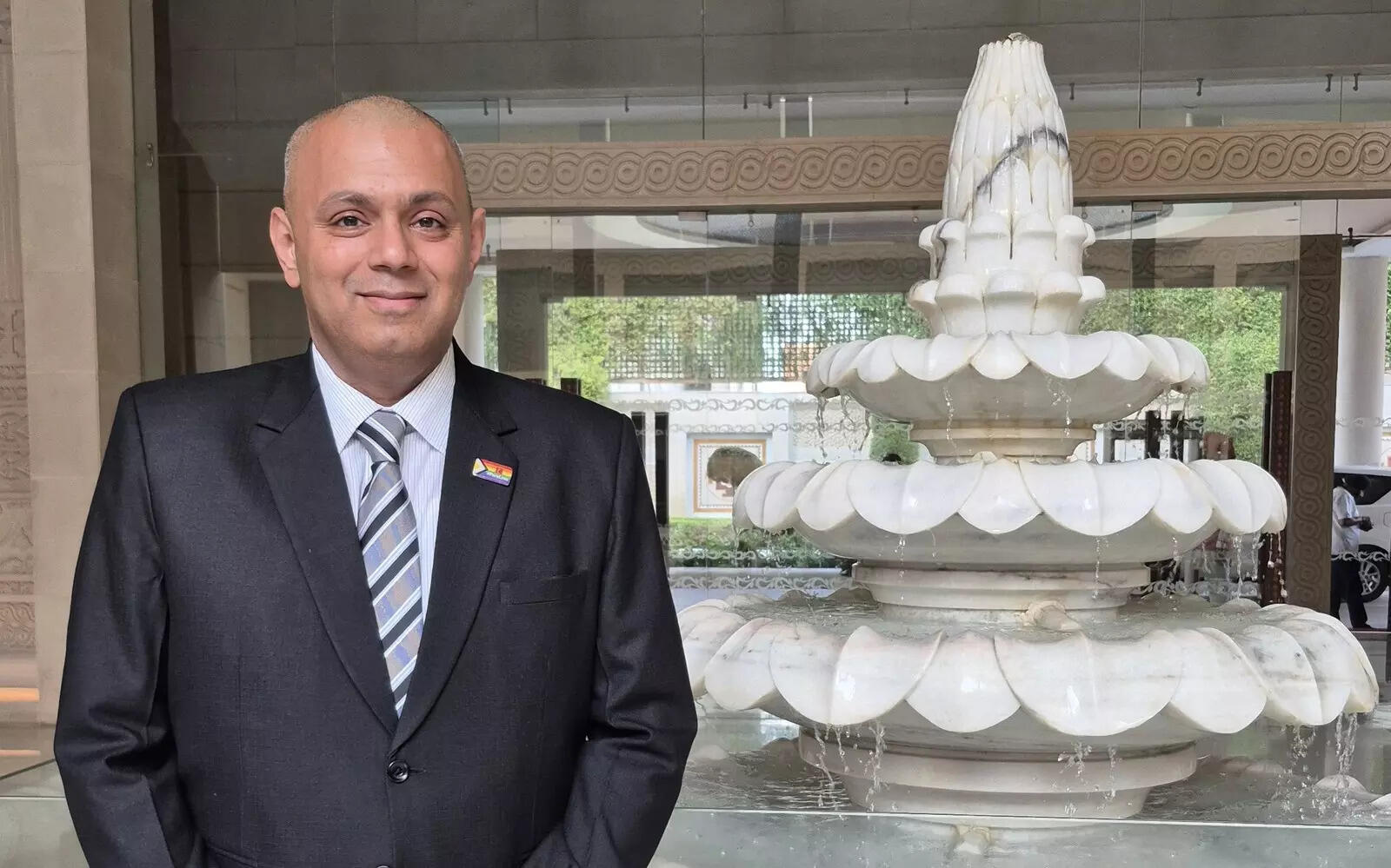 <p>Puneet Saigal, general manager of the LaLiT Jaipur.</p>