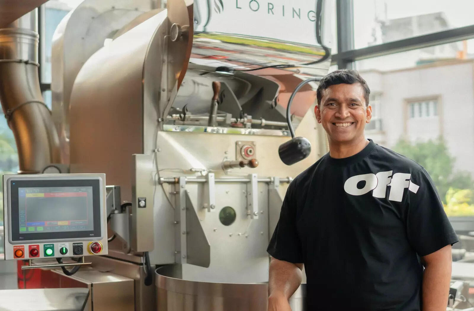 <p>Hanumanth Rao Naineni, founder of Hyderabad-based Roast Cafe<span class