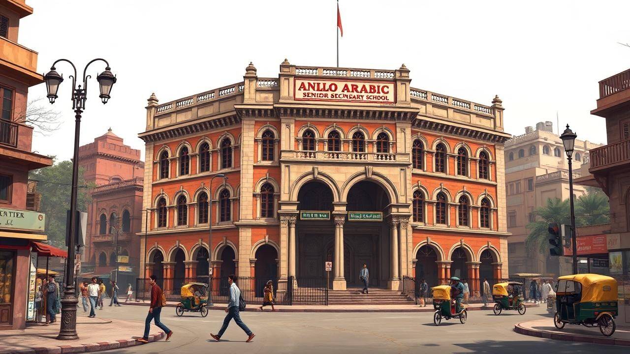 <p>The school’s story begins with Ghazi ud-Din Khan Feroze Jung I</p>