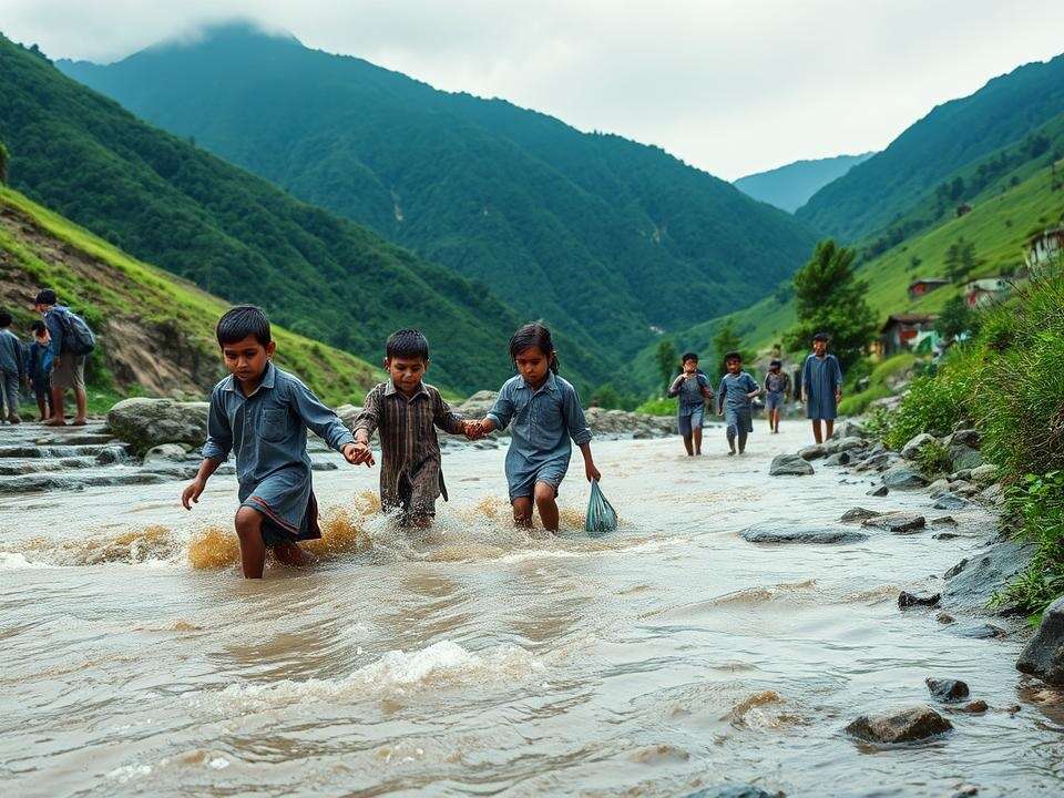 <p>A video of them embarking on this adventure went viral on Wednesday</p>