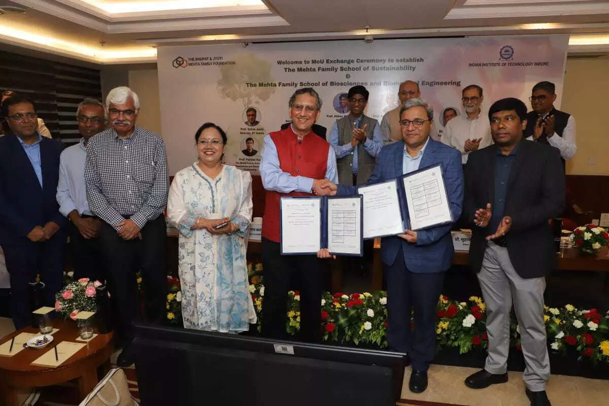 <p> Together, IIT Indore and MFF aim to create world-class schools </p>