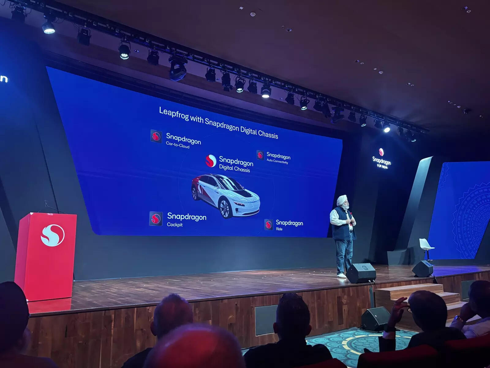 <p>Savi Soin, President of Qualcomm India</p>