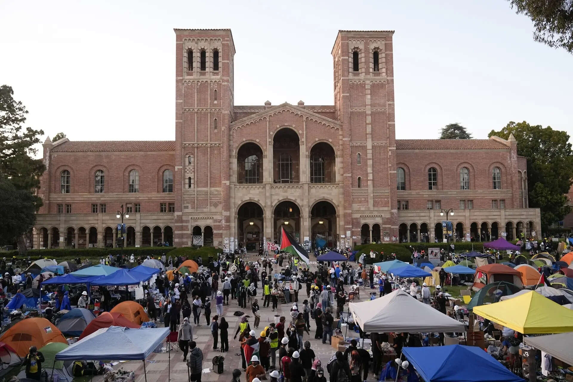 <p>UCLA initially had argued that it had no legal responsibility over the issue because protesters, not the university, blocked Jewish students' access to areas. The university also worked with law enforcement to thwart attempts to set up new protest camps.<br></p>