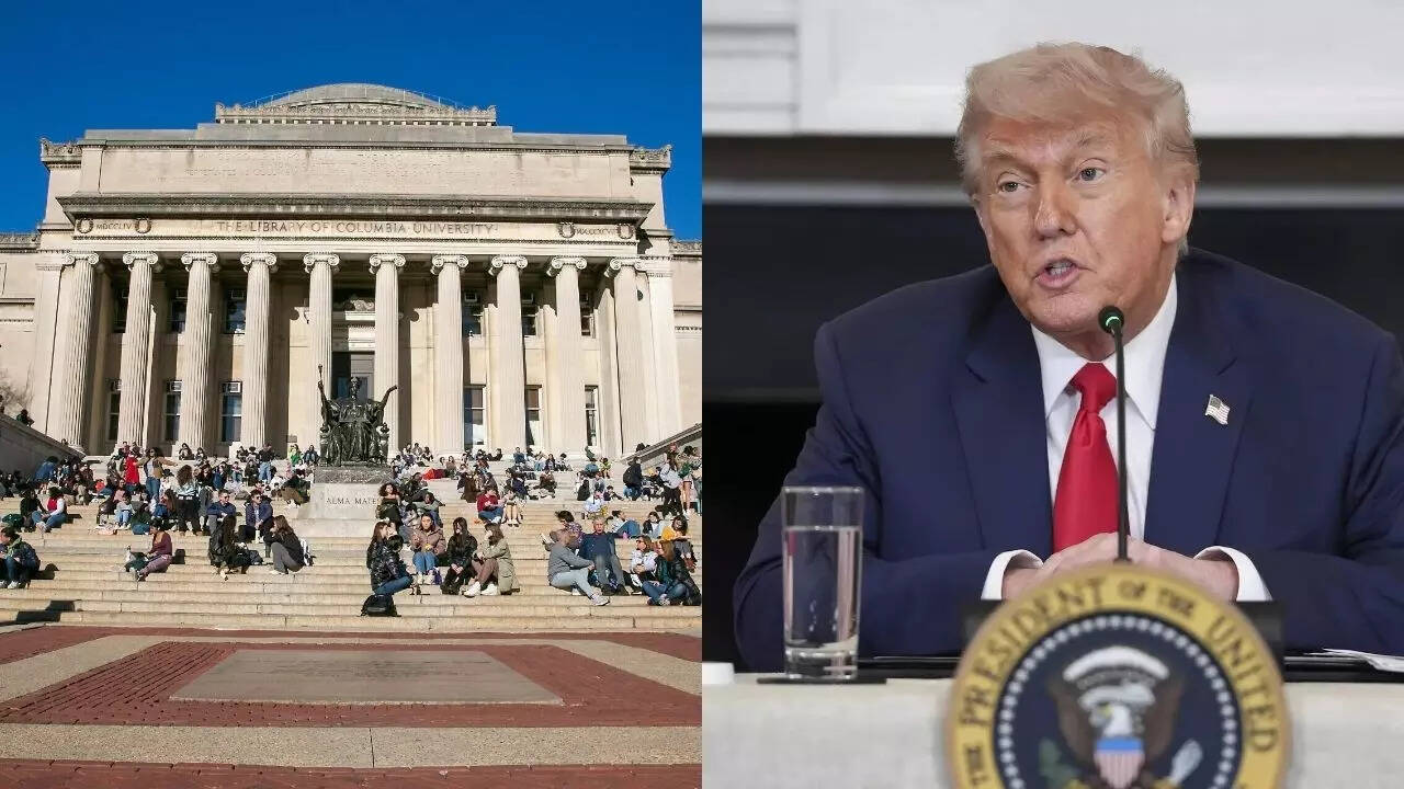<p>The New York institution was the first to be targeted in Trump's war against elite universities, for what the US president claimed was its failure to tackle anti-Semitism on campus in the wake of pro-Palestinian protests.</p>