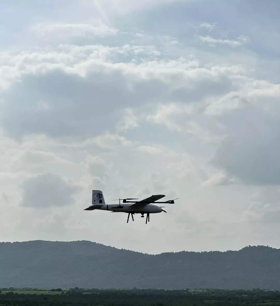 Drone AI artificial rain India