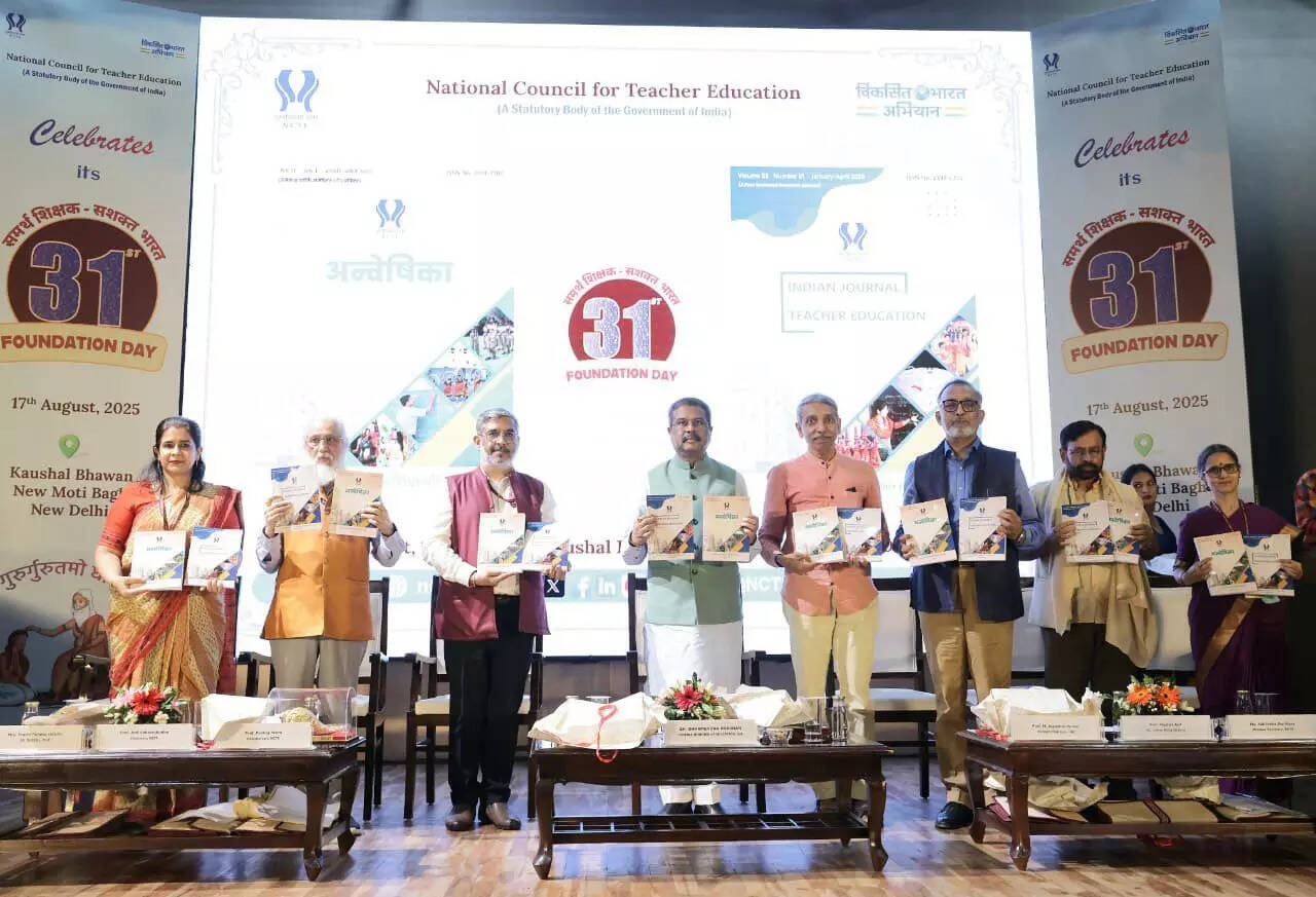 <p>Shiksha Mantri Dharmendra Pradhan graced NCTE’s 31st Foundation Day</p>