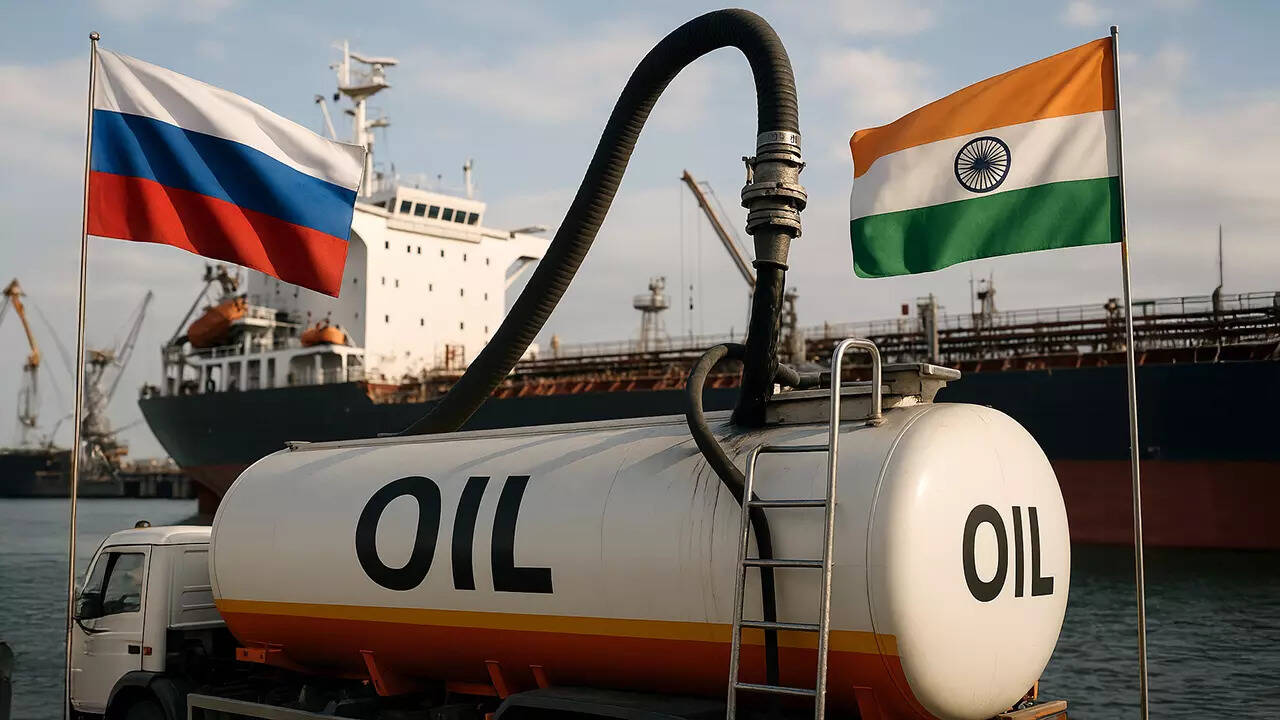 Trump has imposed an additional 25% tariff on Indian goods, citing India's ongoing purchases of Russian oil. (AI image)