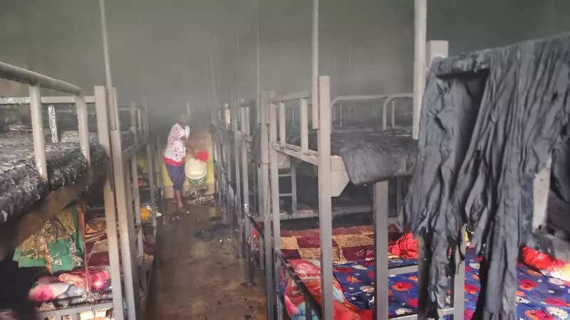 <p>District Education Officer (DEO) Prince Kumar said a probe was underway to unearth the actual cause of the fire.</p>