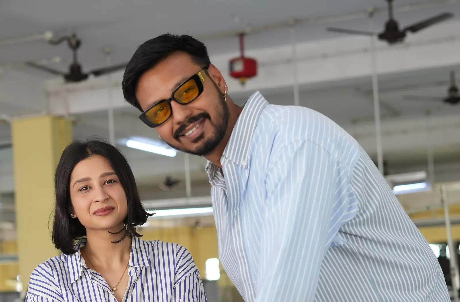 <p>Co-founders at AKINNA-Annika Saraf & Sanchit Goyal.</p>