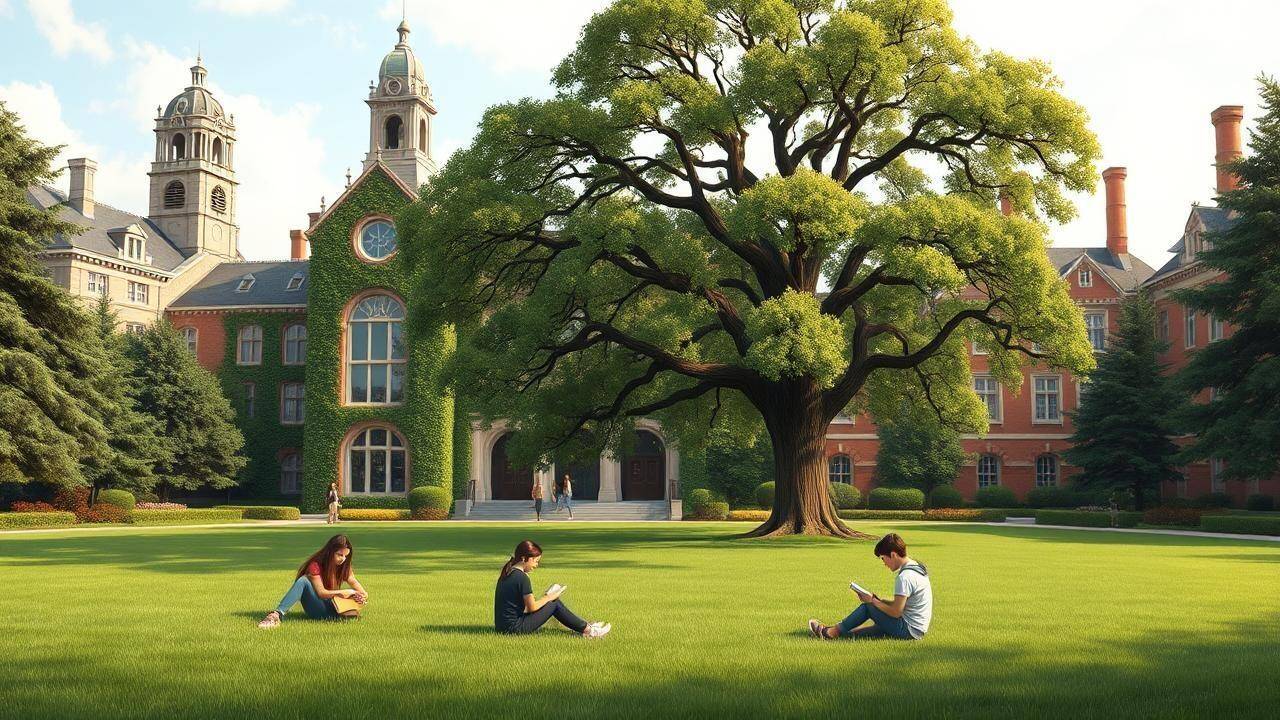 <p>American higher education is often marketed as a ladder, one that can take a student from any background to economic and social mobility</p>