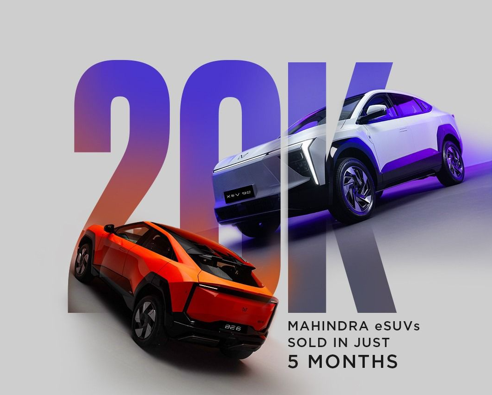 

<p>Mahindra claims that the eSUVs deliver more than 500 km of real-world range, supported by their design and performance capabilities. </p>
<p>“/><figcaption class=