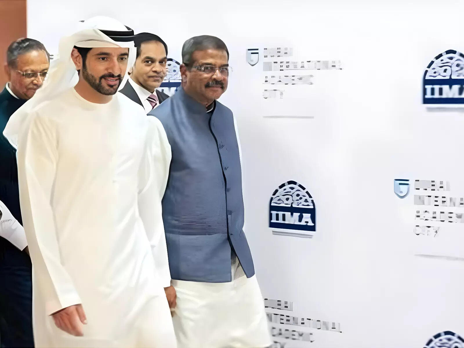 <p>Pradhan also met Abdulrahman Abdulmannan Al Awar, Acting Minister of Higher Education and Scientific Research of the UAE.</p>