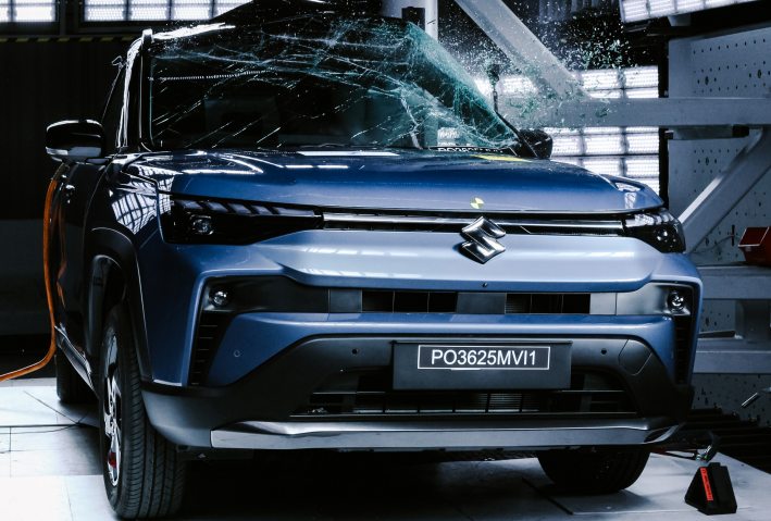 

<p>With the five-star rating, the Victoris joins a small group of cars in India to achieve top crash-test scores for both adults and children.</p>
<p>“/><figcaption class=