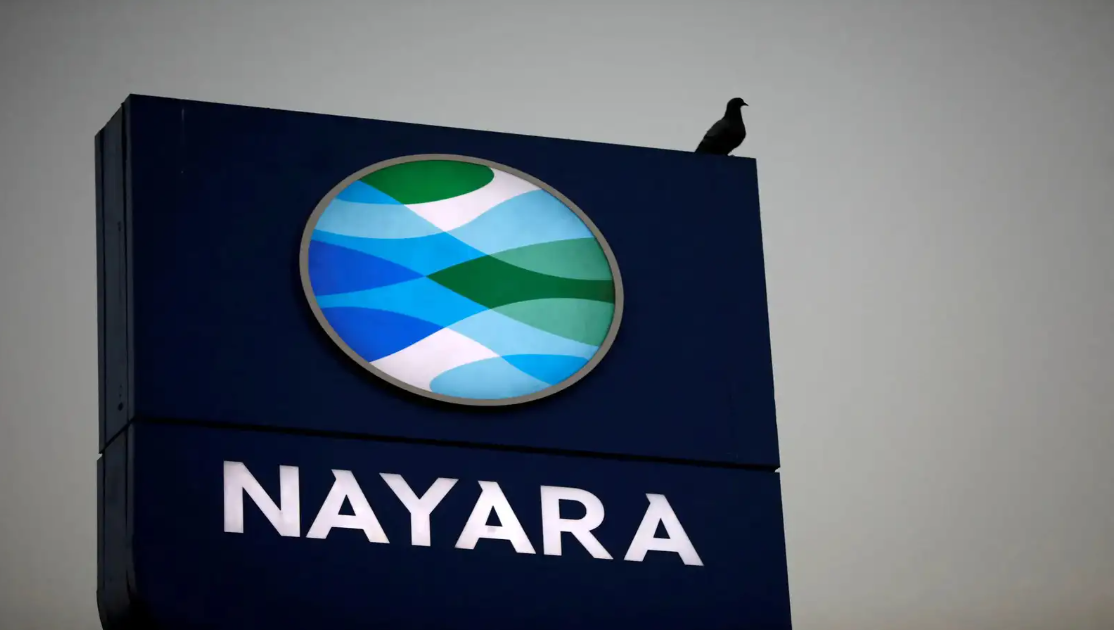 <p>Nayara's Vadinar Refinery in Gujarat makes about 8 per cent of all fuel consumed in the country.</p>
