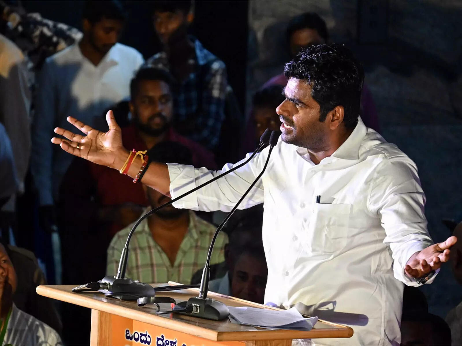 <p>Former Tamil Nadu BJP President K Annamalai criticised the DMK government on Monday</p>