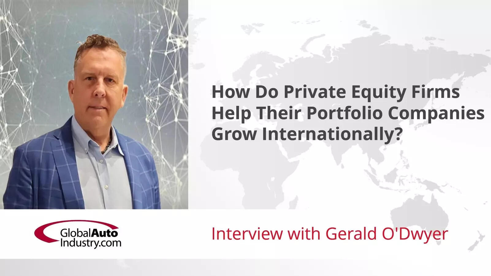 <p>Ron Hesse speaks with Gerald O'Dwyer</p>