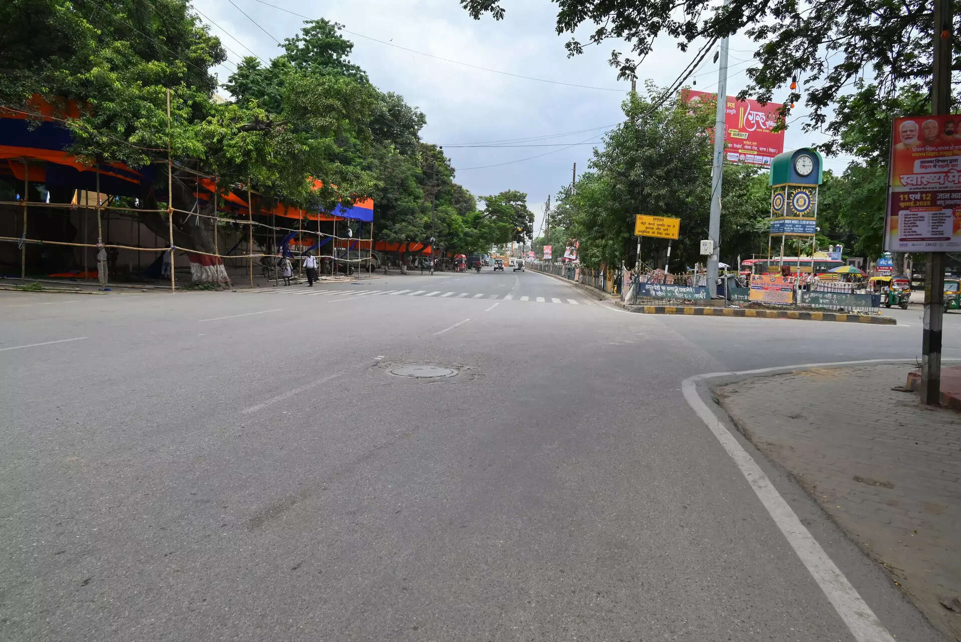 <p>Students appearing for half-yearly examinations were exempted from the purview of the bandh</p>