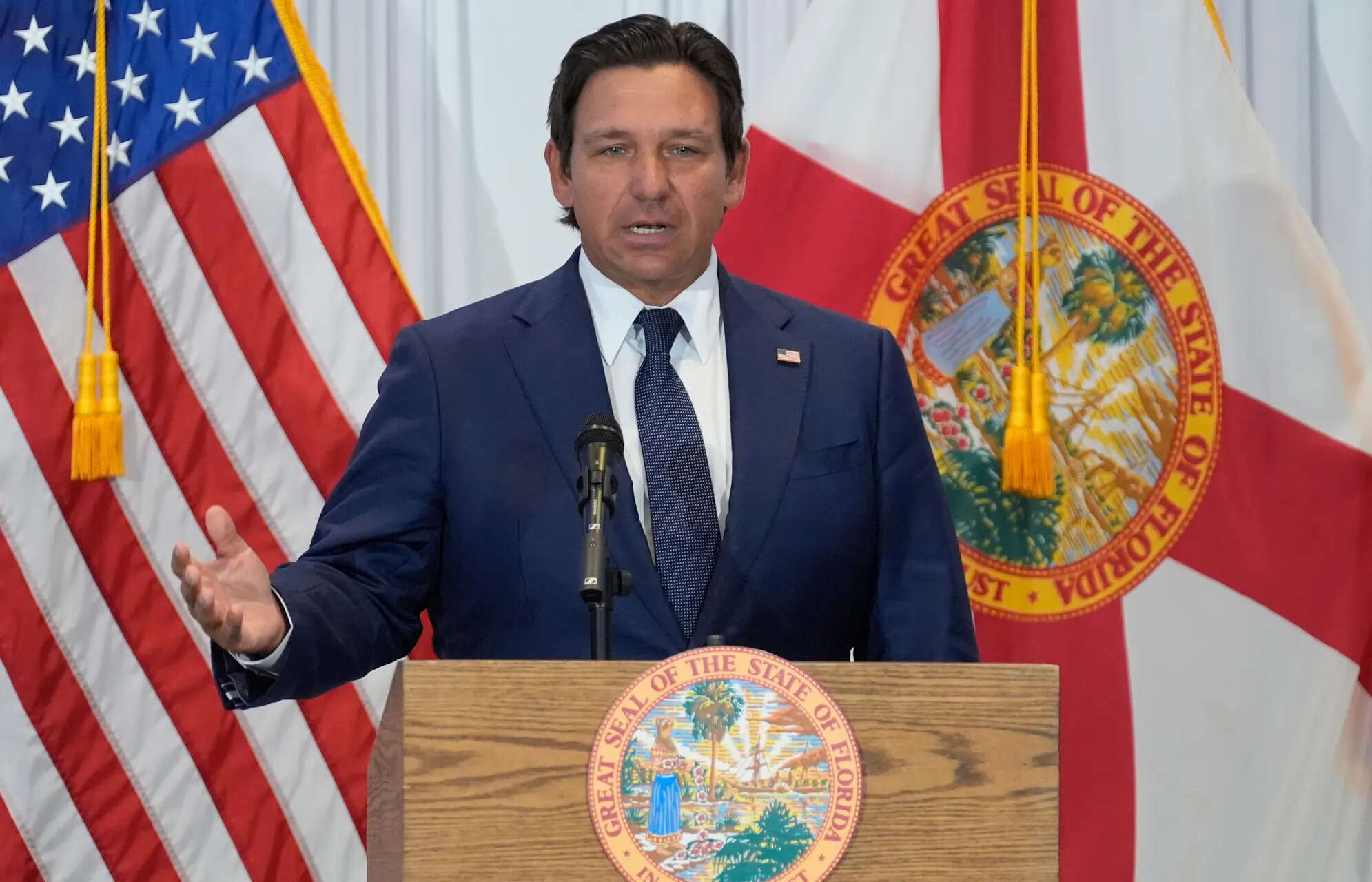 <p>The new regulations build on a law signed earlier this year by Republican Gov. Ron DeSantis</p>
