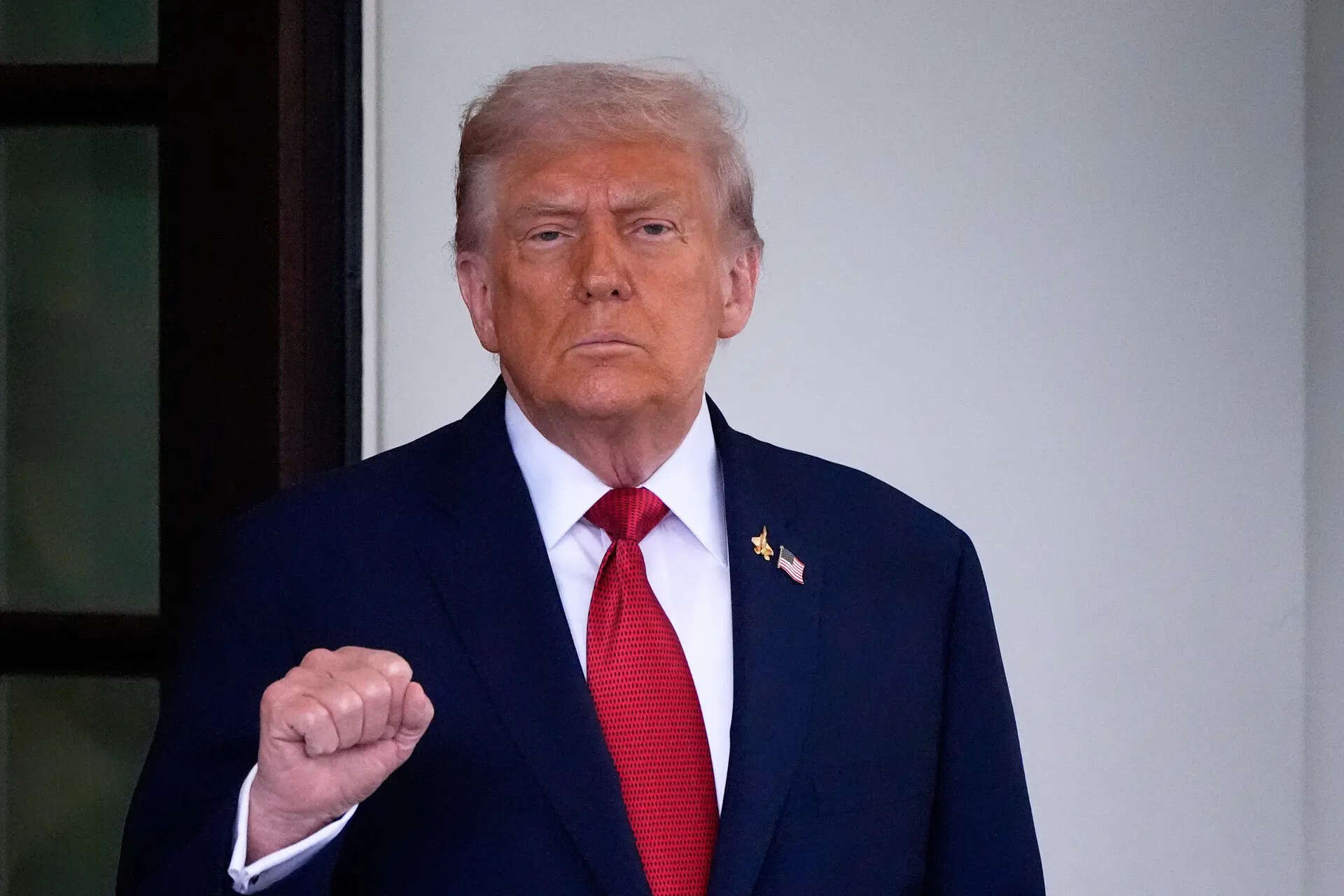 <p>US President Donald Trump </p>