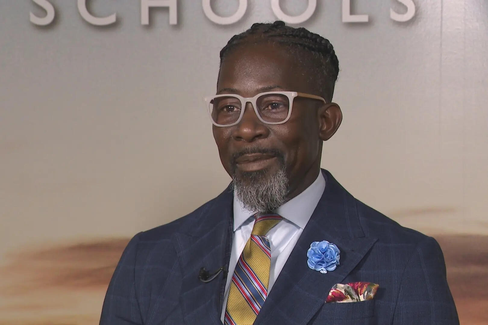 <p>The Des Moines school board voted Monday to put Roberts on unpaid leave from his job leading the district, which has more than 30,000 students</p>