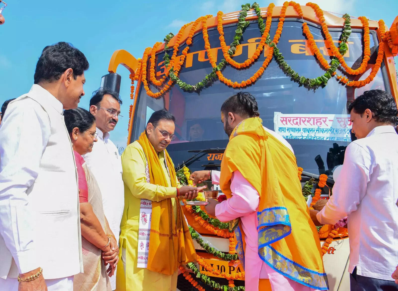 The new blue line buses have been allocated to 23 depots across the state. 