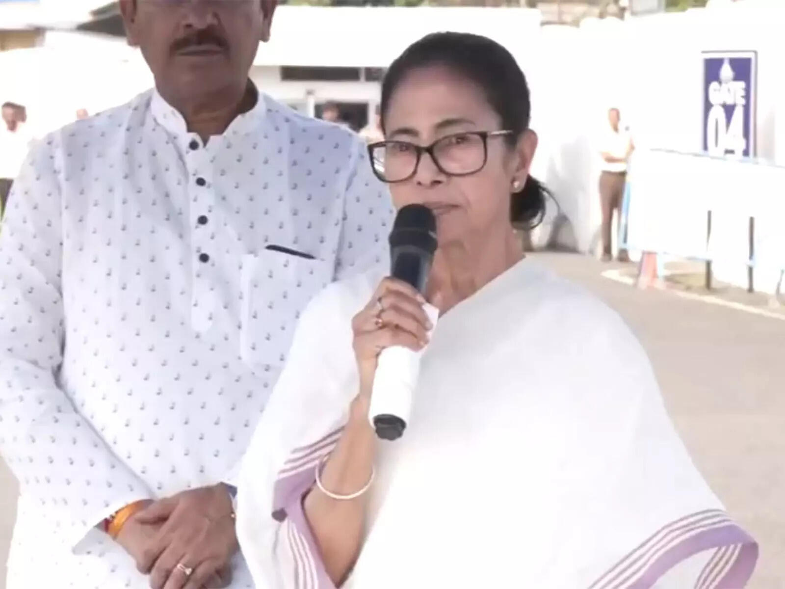 <p>She was speaking to reporters at Netaji Subhas Chandra Bose International Airport here before leaving for natural disaster-hit north Bengal to review relief and rehabilitation work.</p>
